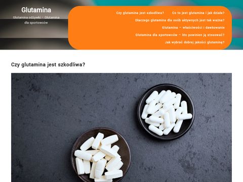 Suplementy diety - glutamina-odzywki.pl