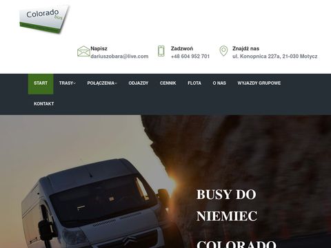 Coloradobus.pl - przewóz osób do Niemiec
