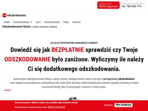 Kancelarialesta.pl - odszkodowania powypadkowe