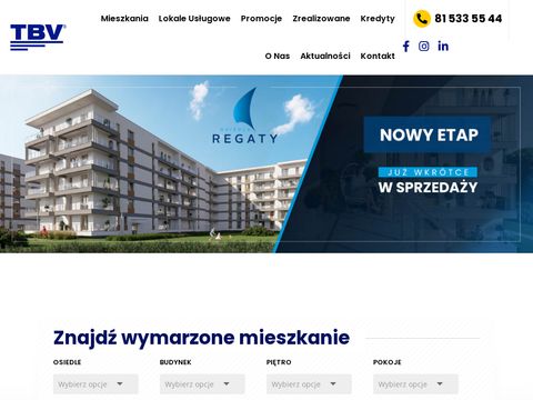 Tbv.pl nowe apartamenty Lublin