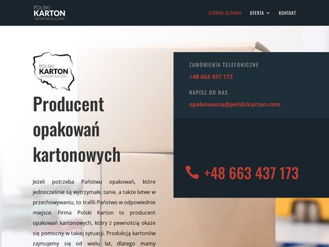 Polskikarton.com - producent opakowań kartonowych