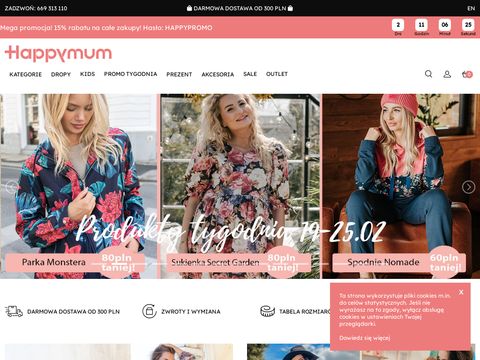 Happymum.pl odzież ciążowa - sukienki