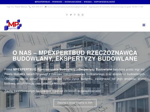 Mpexpertbud.pl - ekspertyzy budowlane Warszawa