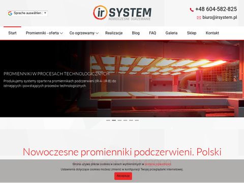 Irsystem.pl - promiennik ciepła