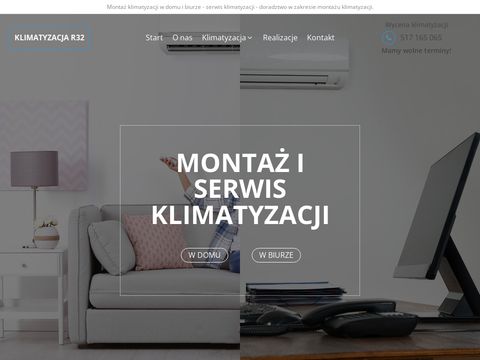 Klimatyzacja-r32.pl - montaż w domu
