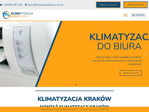Klimatyzacjakrakow.com.pl - montaż serwis