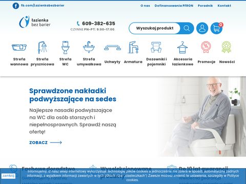 LazienkaBezBarier.com.pl dla seniora