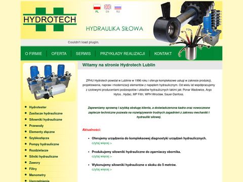 Hydrotech - hydraulika siłowa