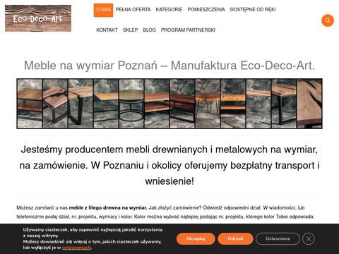 Eco-deco-art.pl - meble do biura na zamówienie