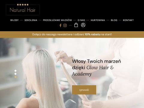Naturalhairpolska.pl - sklep z włosami