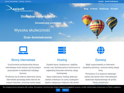 Apisoft.pl - strony internetowe
