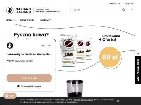 Marianoitaliano24.pl sprzedaż ekspresów do kawy