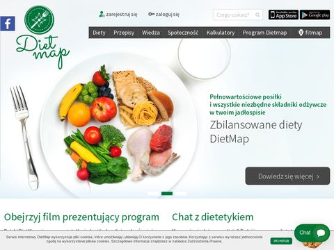Dietmap.pl - odchudzanie na diecie