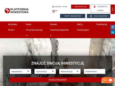 Platformainwestora.pl - ogłoszenia biznesowe