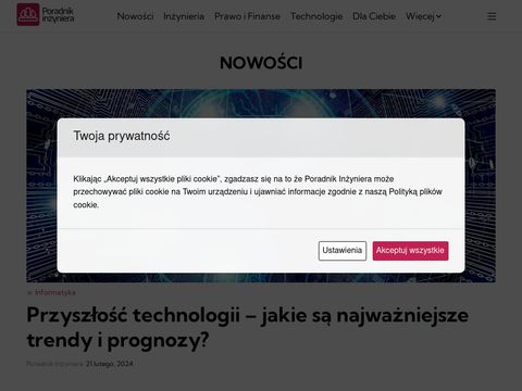 Poradnikinzyniera.pl - aktualności