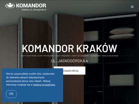 Komandor-krakow.com.pl - szafy na wymiar