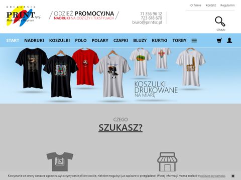 Printsc.pl - odzież promocyjna i robocza