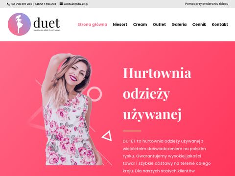 Du-et.pl - odzież używana Olsztyn