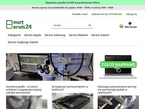 Smartserwis24.pl - wyświetlacze do telefonu