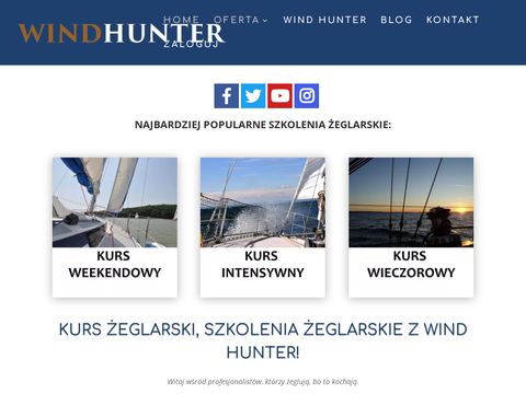 Wind-hunter.pl żeglarstwo w Gdańsku