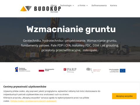 Budokop.pl - przesłony przeciwfiltracyjne