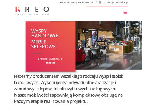 Meble sklepowe - kreo-market.pl