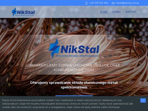 Nikstal.com.pl - handel złomem Zawiercie