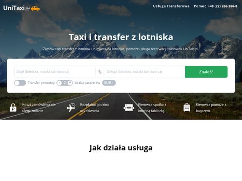 Unitaxi.pl - transfer z lotniska do hotelu