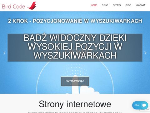 Birdcode w Rzeszowie - reklama w internecie