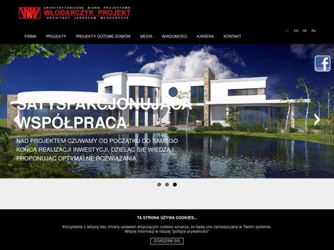 Biuro architektoniczne - architekt-wlodarczyk.pl