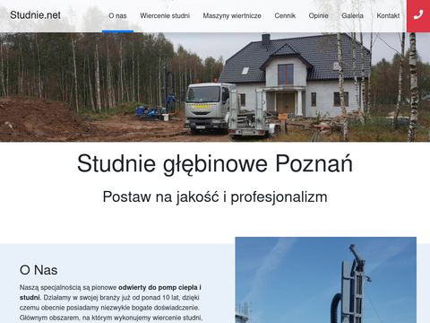 Wiercenie Poznań - studnie.net