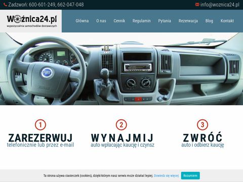 Woznica24 - wynajem aut dostawczych Kraków