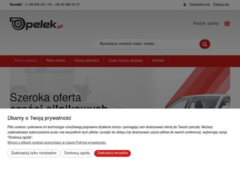 Opelek.pl części zamienne do silników Opla