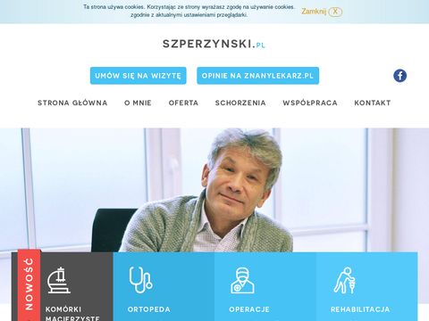 Szperzynski.pl ortopeda, traumatolog Poznań
