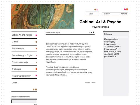 Psycholog - Art and Psyche Poznań