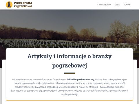 Zakladpogrzebowy.eu.org polski poradnik