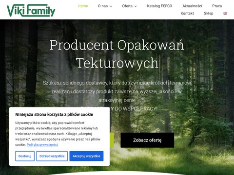 Viki.com.pl pudełka tekturowe Warszawa