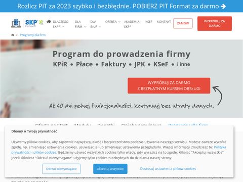 Samozatrudnienie.pl - rozliczanie firmy jednoosobowej