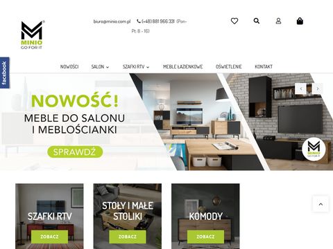 Minio.com.pl meble modułowe do salonu