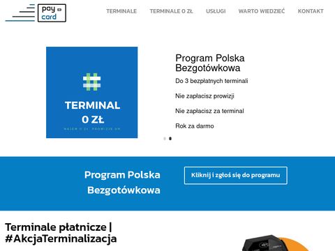 Terminale płatnicze montrada Warszawa