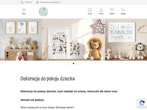 Slonikoweatelier.pl - plakaty dla dzieci