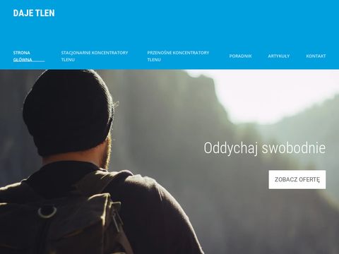 Dajetlen.pl - wszystko o koncentratorach tlenu