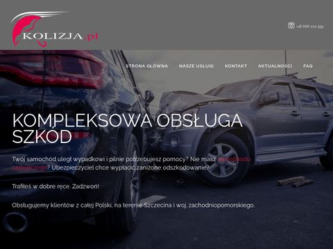 Kolizja.pl - kompleksowa obsługa szkód Szczecin