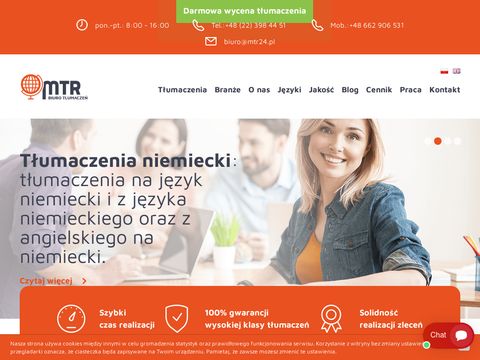 Mtr24.pl tłumaczenia język niemiecki