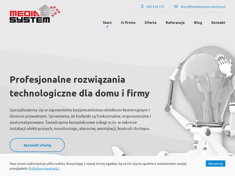 Media System Olsztyn - alarmy