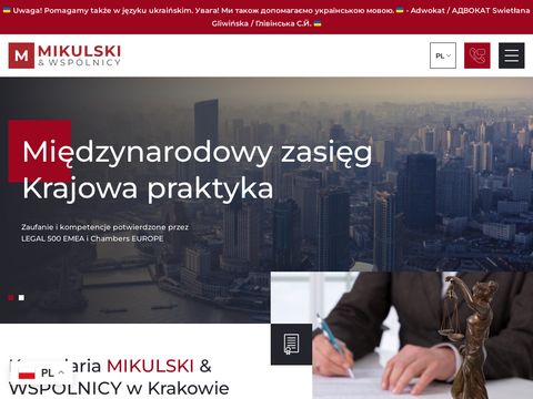 Mikulski.krakow.pl szkody pracownicze Kraków