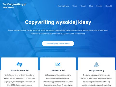 TopCopywriting.pl - pisanie tekstów
