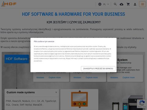 HDF Software - system mes wms