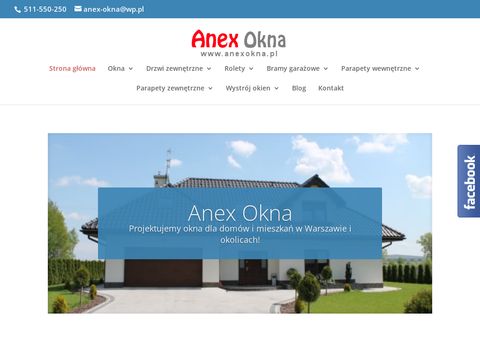 Anexokna.pl - okna, drzwi i bramy garażowe