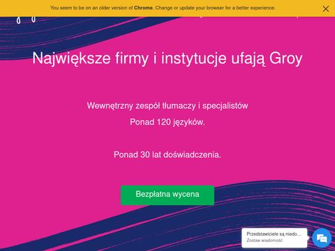 Groy.pl - biuro tłumaczeń